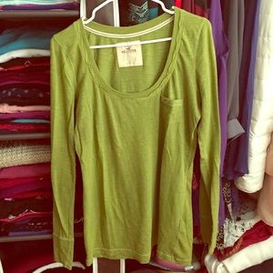 Hollister Green Shirt
